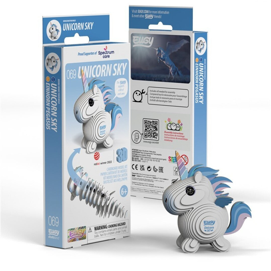 Puzzle 3D 069 Unicorn Sky