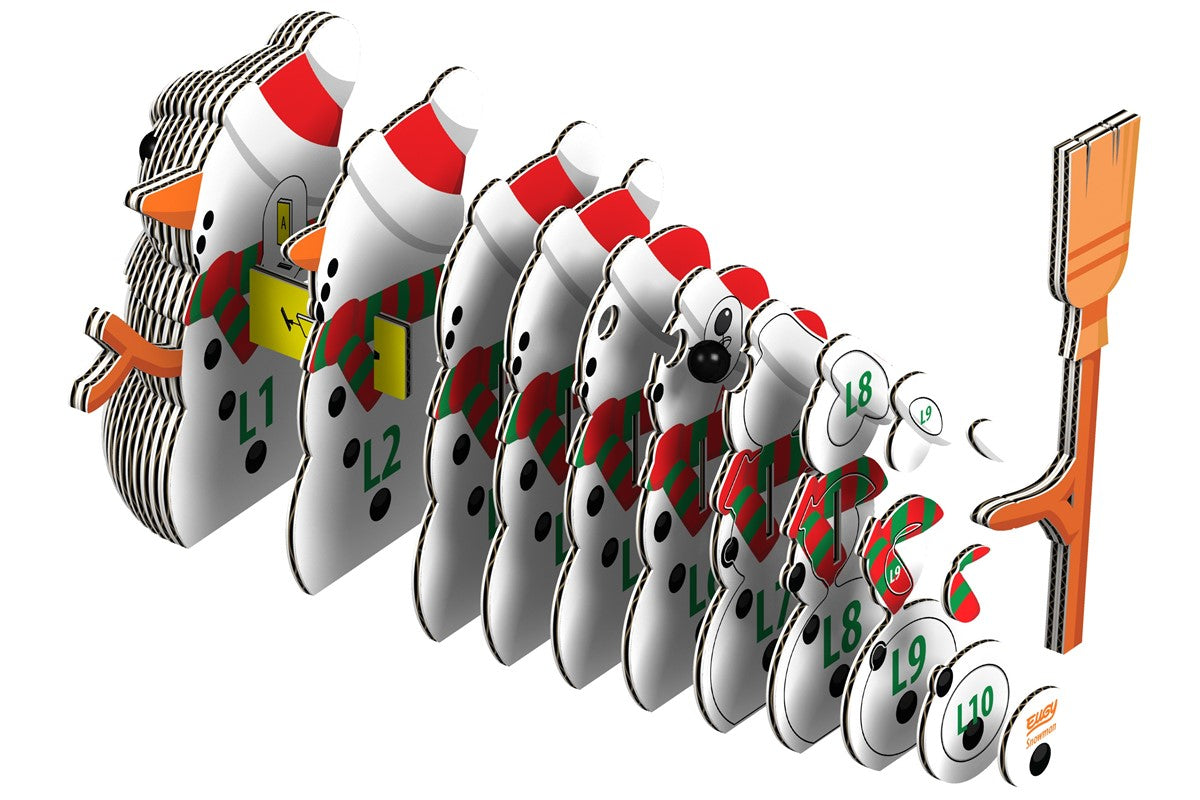 Puzzle 3D 056 Snowman