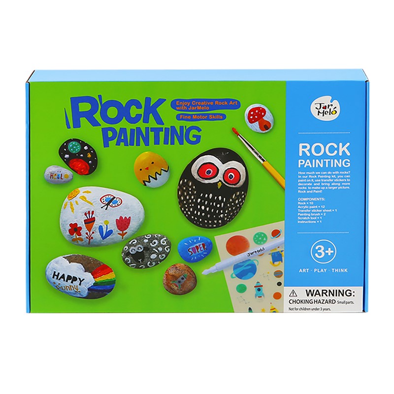 Kit Rock Painting Arte en Piedras para Crear y Decorar 🎨🪨✨
