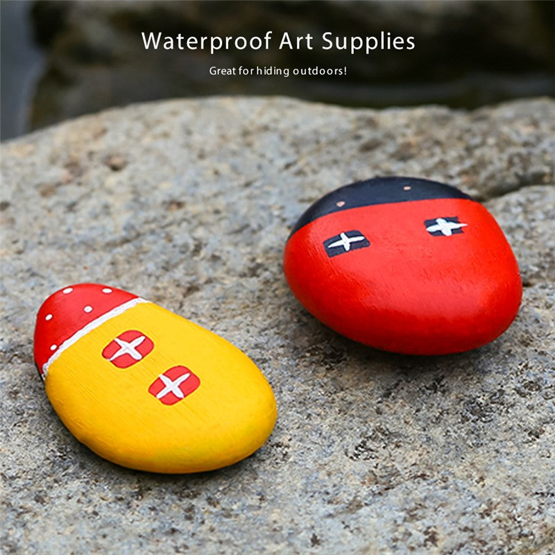 Kit Rock Painting Arte en Piedras para Crear y Decorar 🎨🪨✨