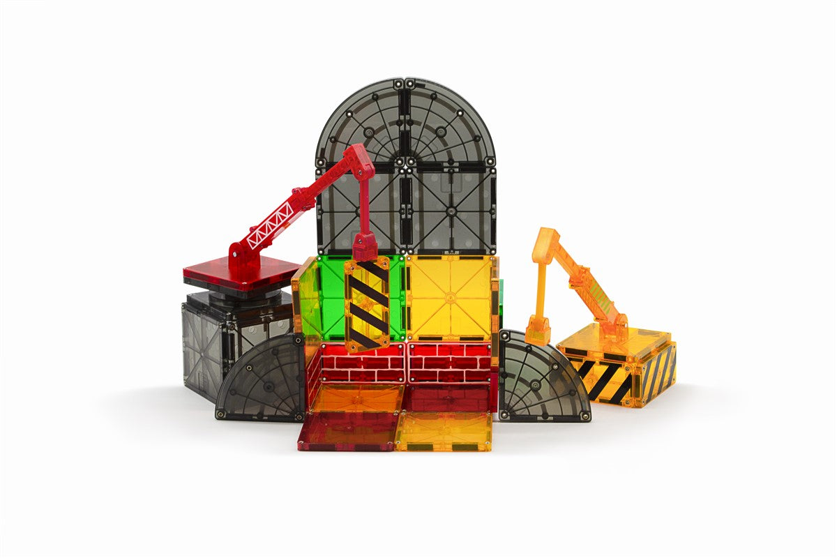 MAGNA-TILES® Construction Set – 32 Piezas 🏗️🧲