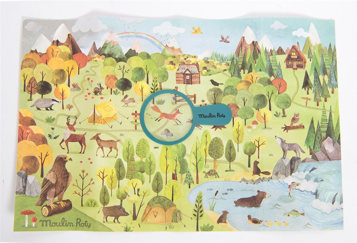 Puzzle explorador del Bosque
