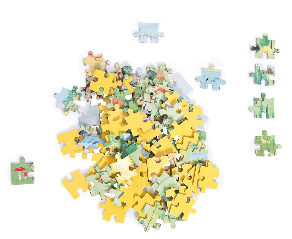 Puzzle explorador del Bosque
