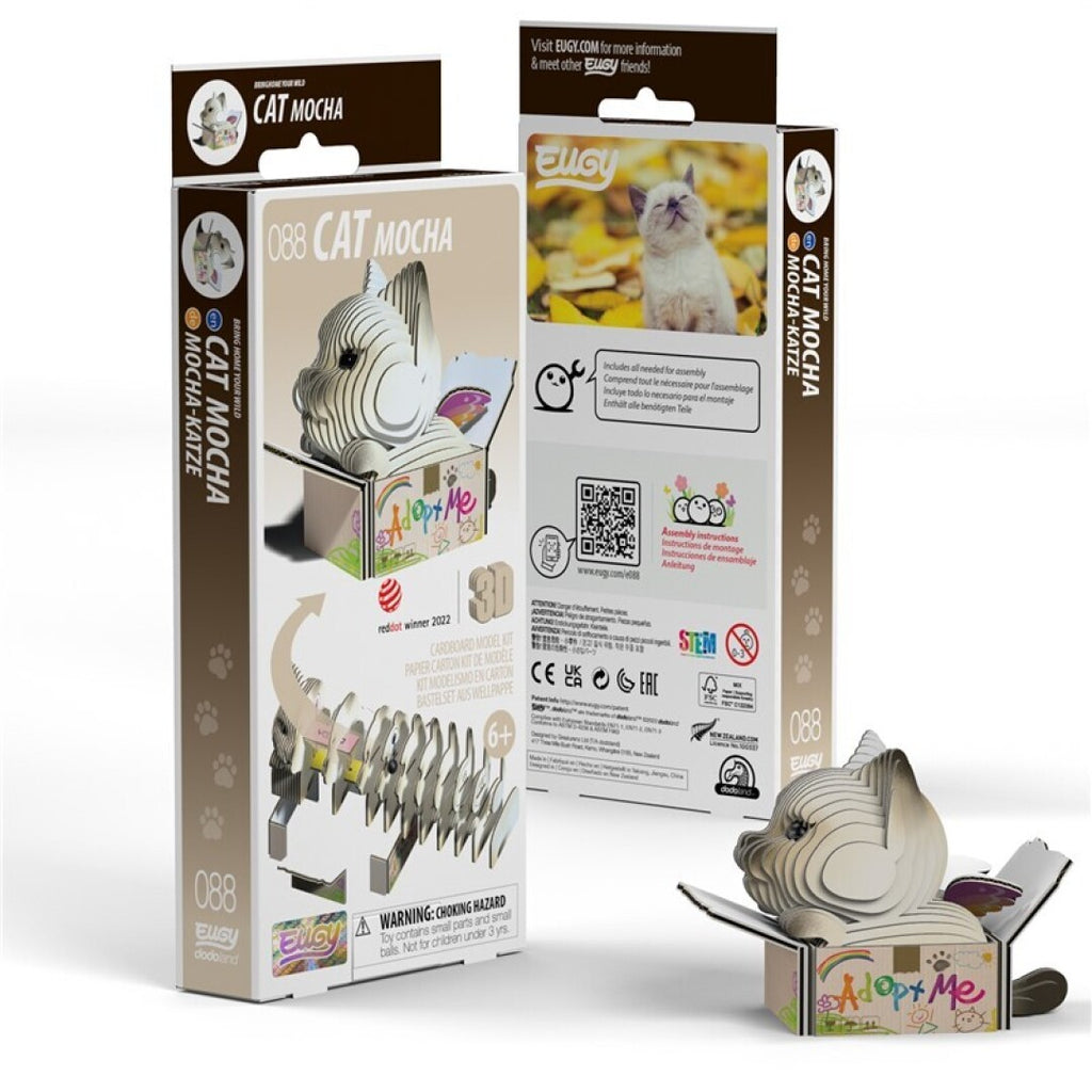Puzzle 3D 088 Cat - Mocha