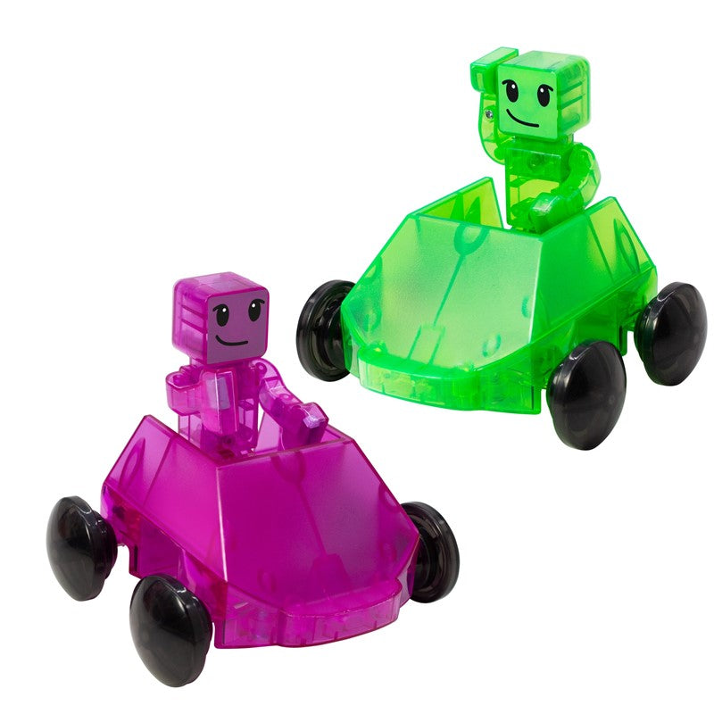 MAGNA-TILES® Downhill Duo – 40 Piezas 🏎️🧲
