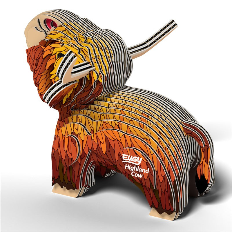 Puzzle 3D 106 Highland Cow