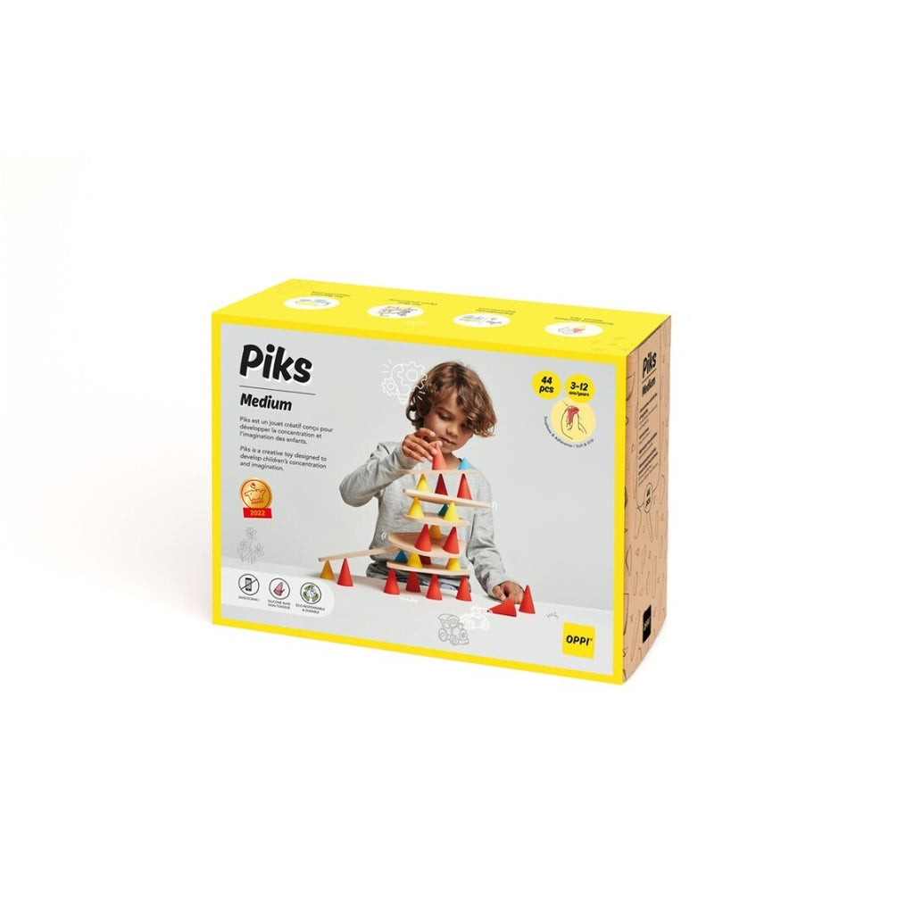 Piks – Set Mediano 44 piezas 🧩✨