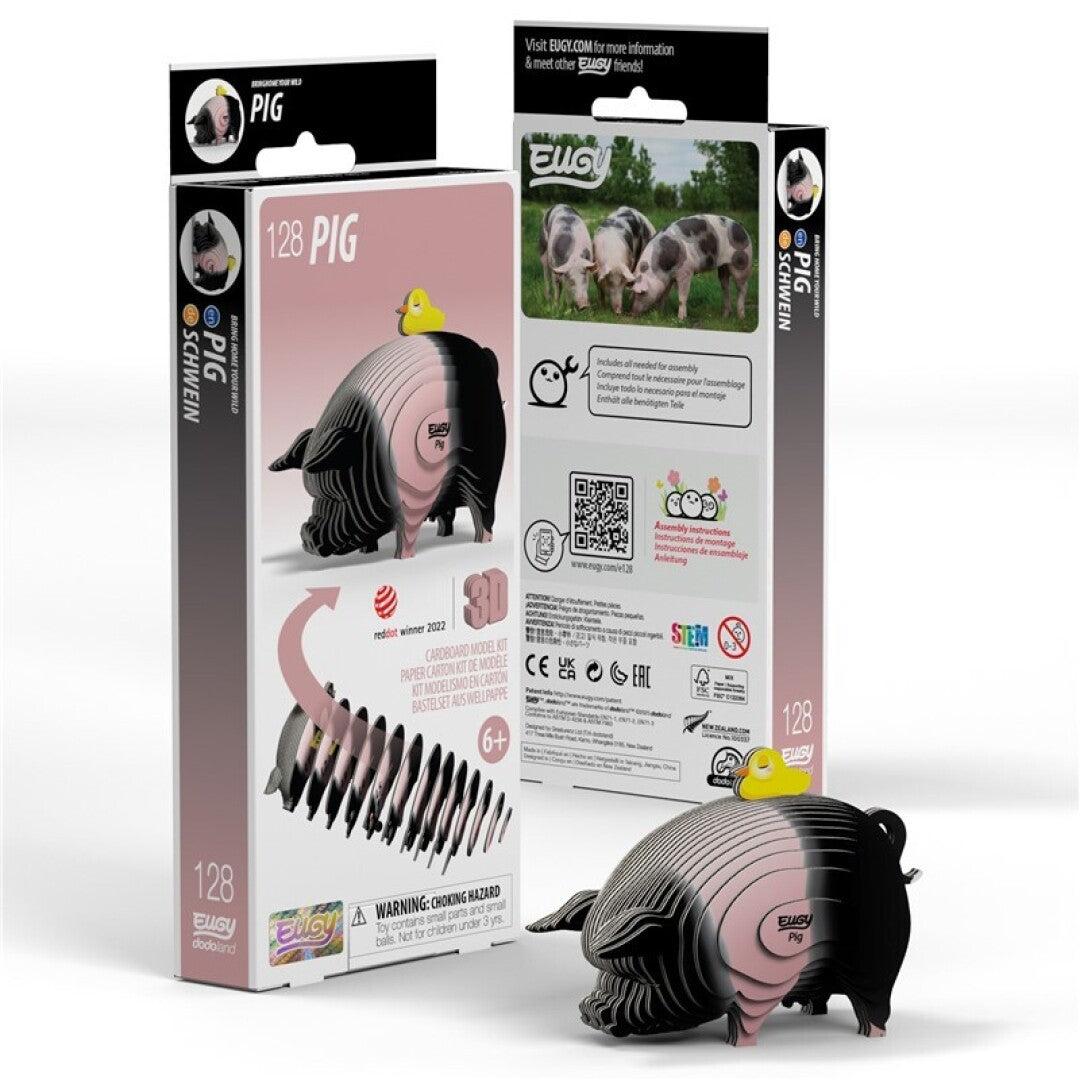 Puzzle 3D 128 Pig