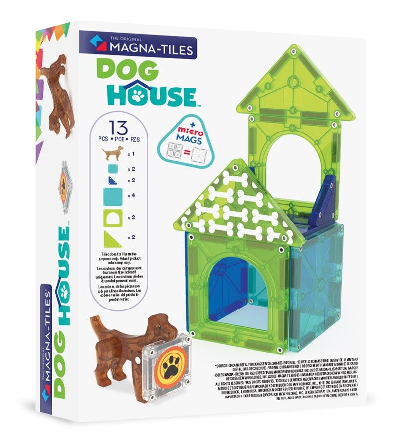 MAGNA-TILES® Dog House™ Set 🐶🏡✨