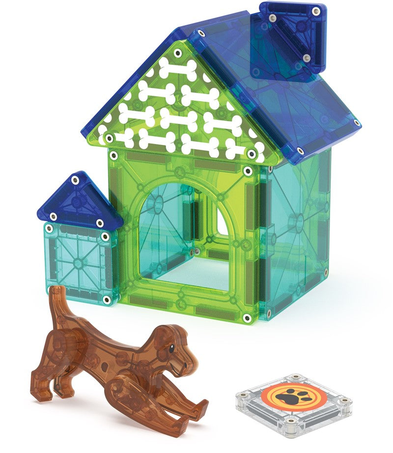 MAGNA-TILES® Dog House™ Set 🐶🏡✨