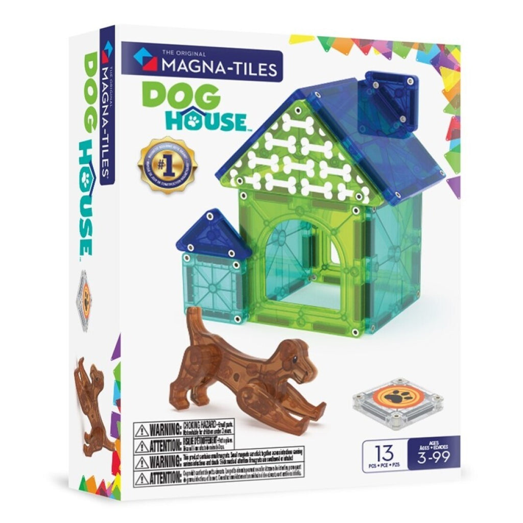 MAGNA-TILES® Dog House™ Set 🐶🏡✨