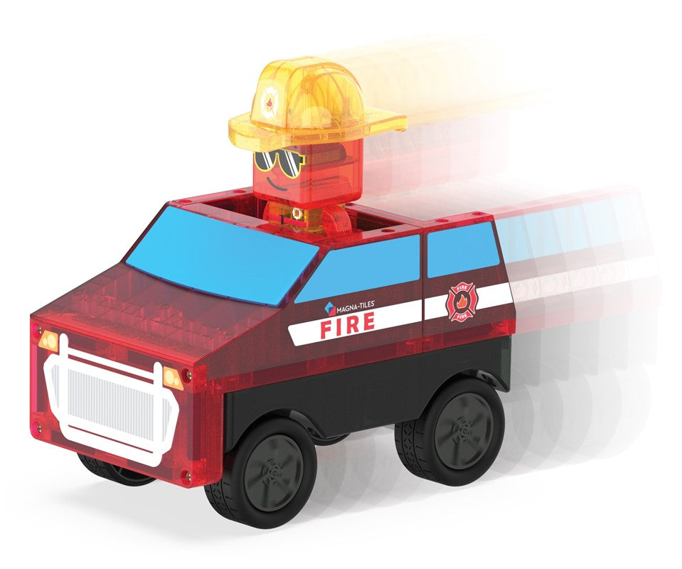 MAGNA-TILES® Fire Rescue™ – 27 Piezas 🚒🔥