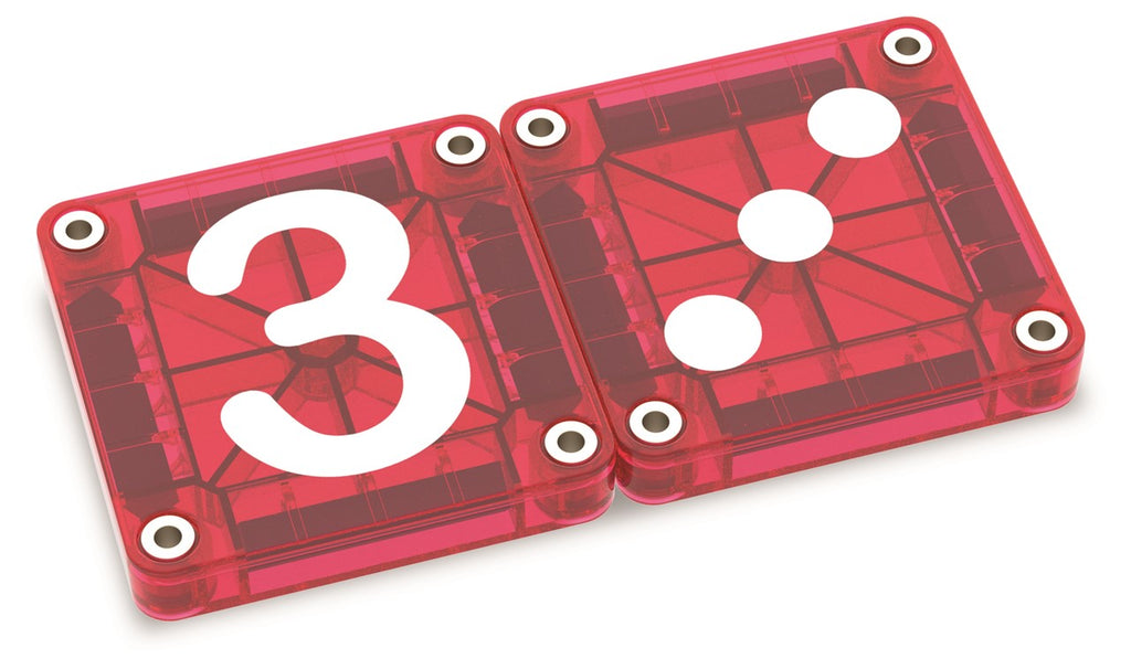 MAGNA-TILES® MicroMAGS Learn Numbers – 56 Piezas 🧲🔢