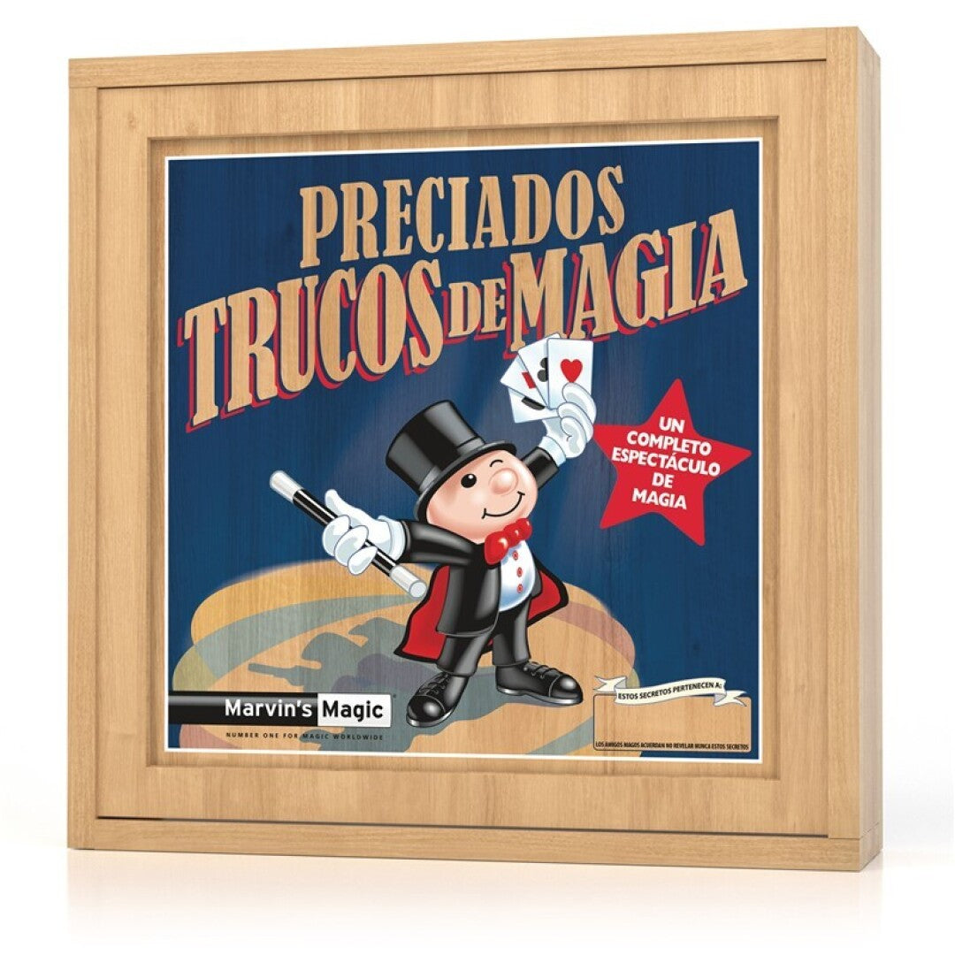 Selección de Trucos de Magia Marvin – Caja de Madera 🎩🪄
