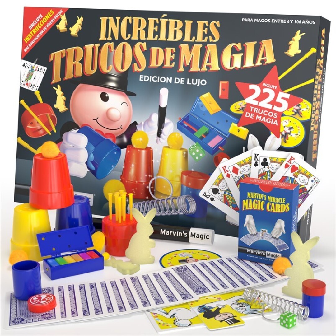 225 Trucos de Magia Marvin 🎩✨