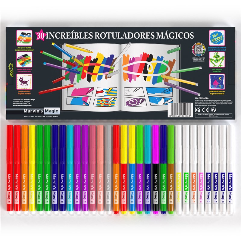 30 Rotuladores Mágicos 🖊️✨