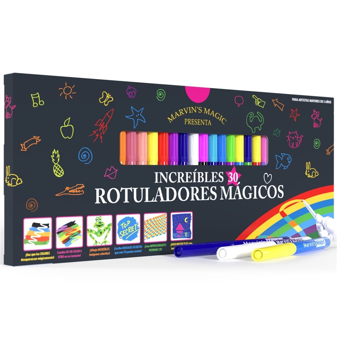 30 Rotuladores Mágicos 🖊️✨
