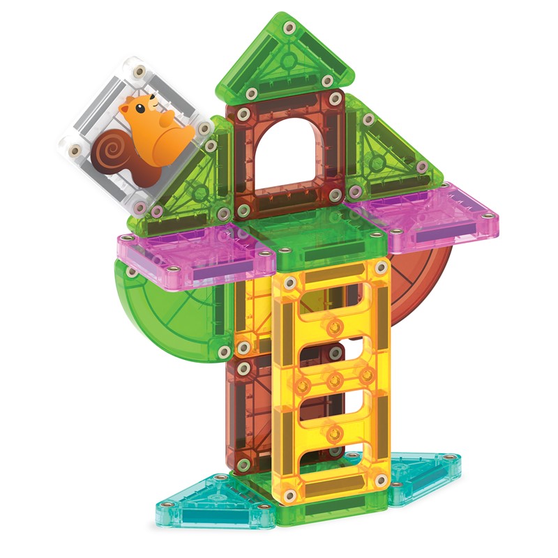 MAGNA-TILES microMAGS – Treehouse Travel Set 🌳🧲