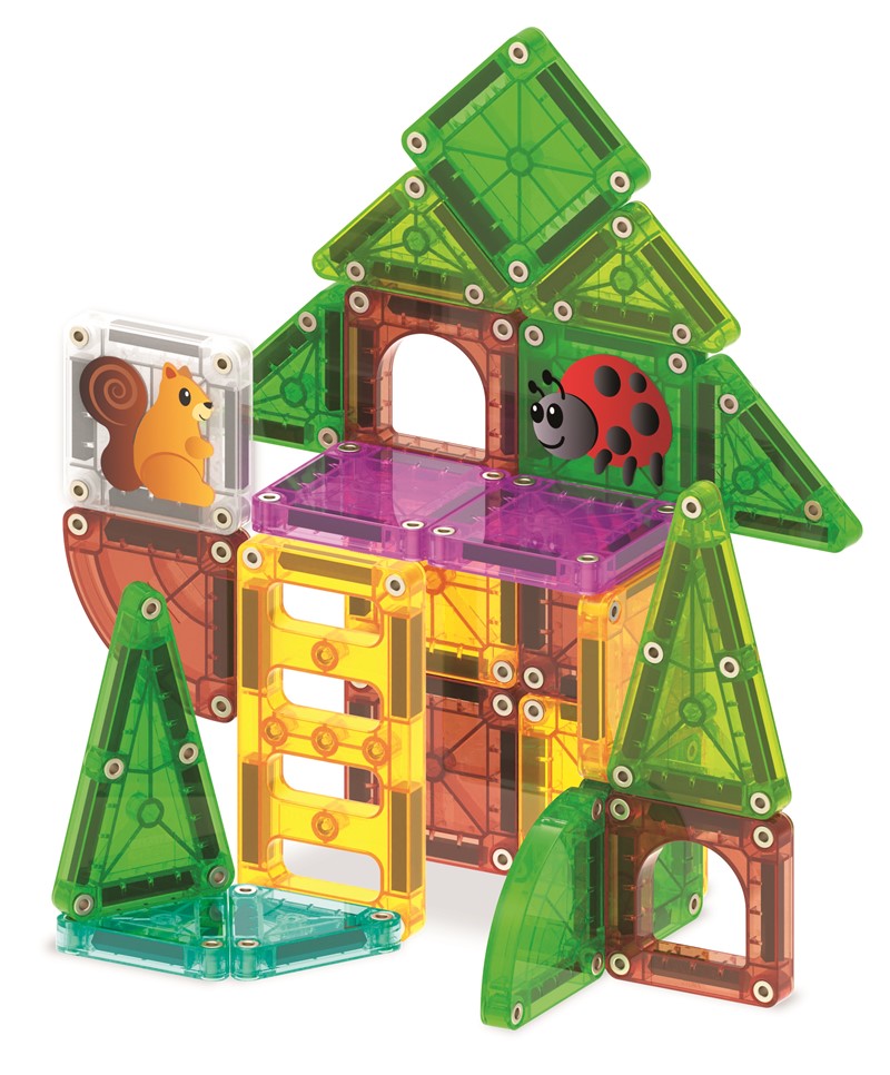 MAGNA-TILES microMAGS – Treehouse Travel Set 🌳🧲