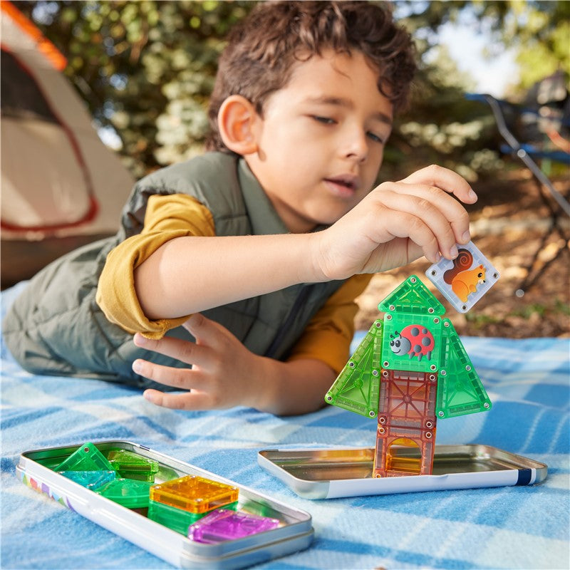 MAGNA-TILES microMAGS – Treehouse Travel Set 🌳🧲