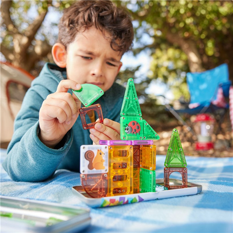 MAGNA-TILES microMAGS – Treehouse Travel Set 🌳🧲