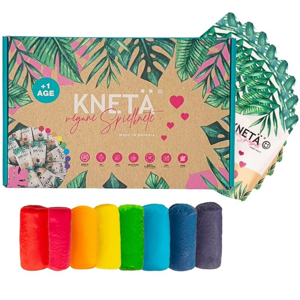 Set de 8 Couleurs Kneta – 8 x 50g 🌈🎨