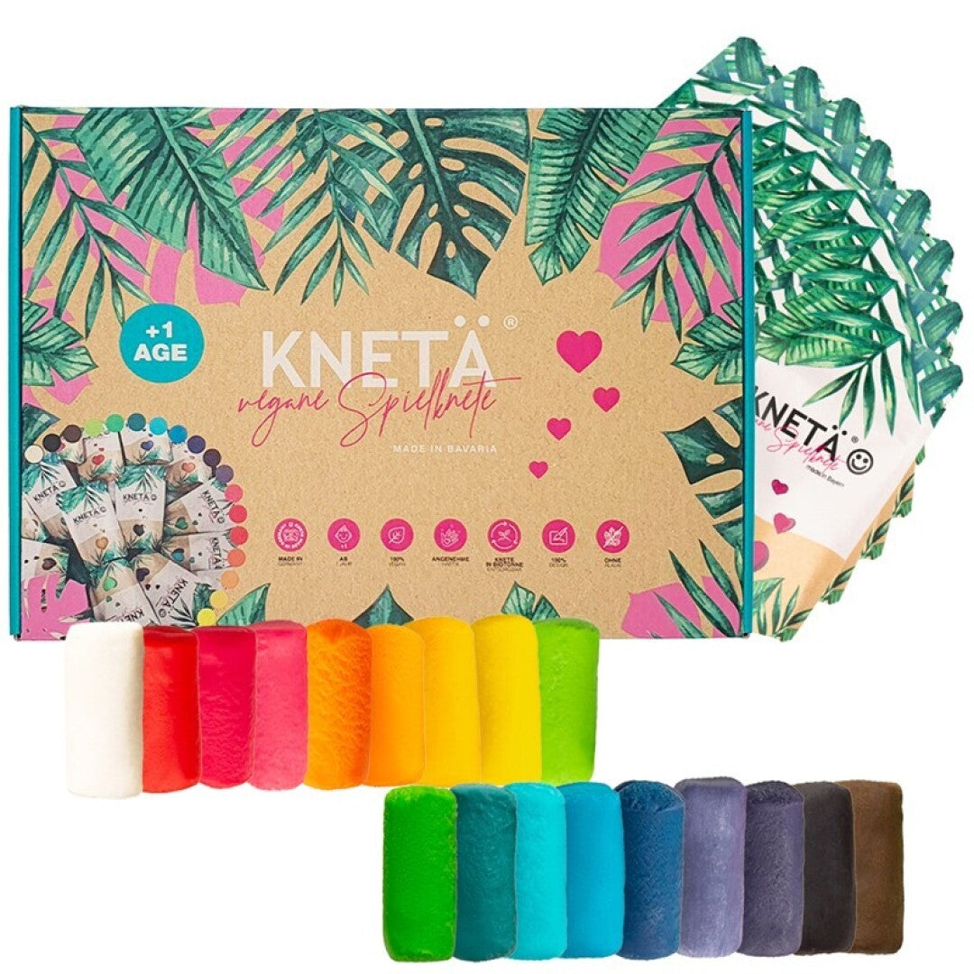 Set de 18 couleurs Kneta – 18 x 50g 🌈🎨