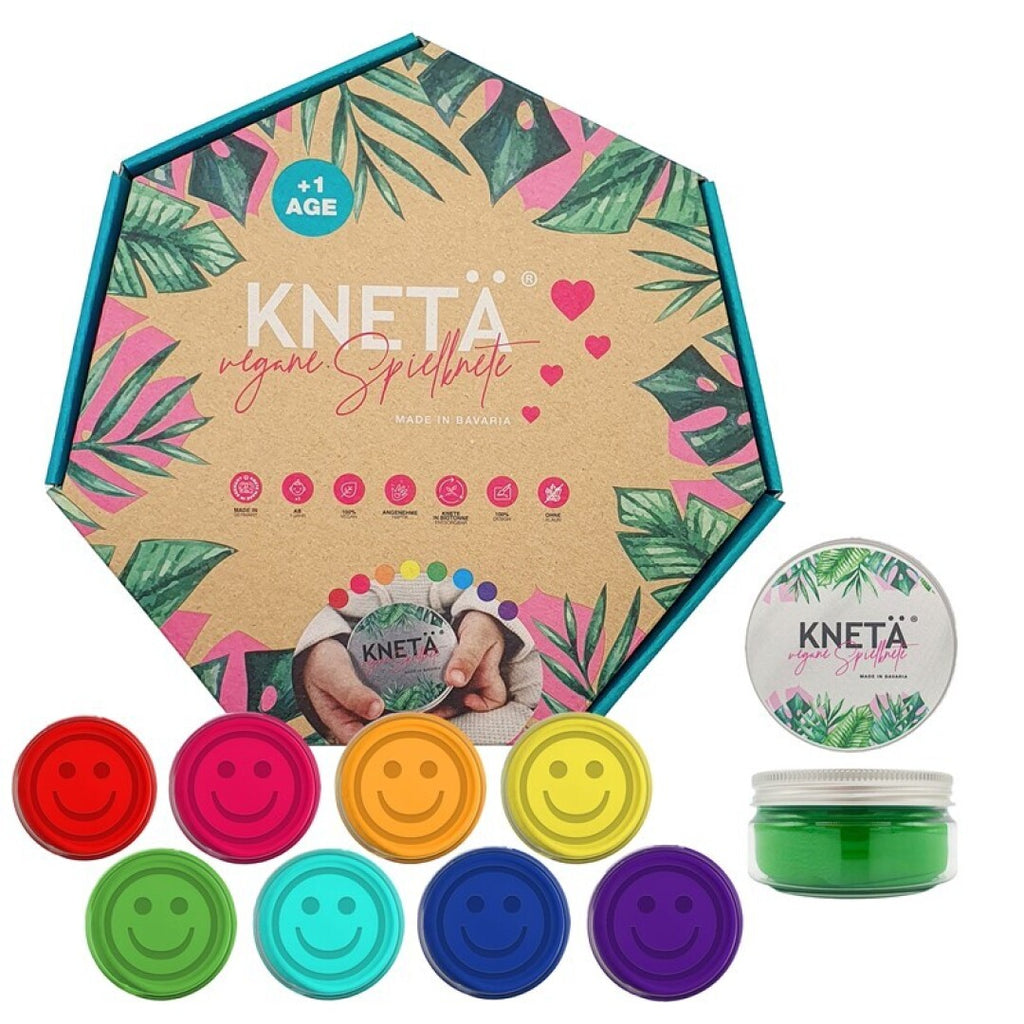 Set de 8 Couleurs Kneta – 8 x 125g 🌈🎨