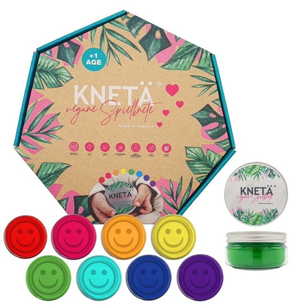 Set de 8 Couleurs Kneta – 8 x 125g 🌈🎨