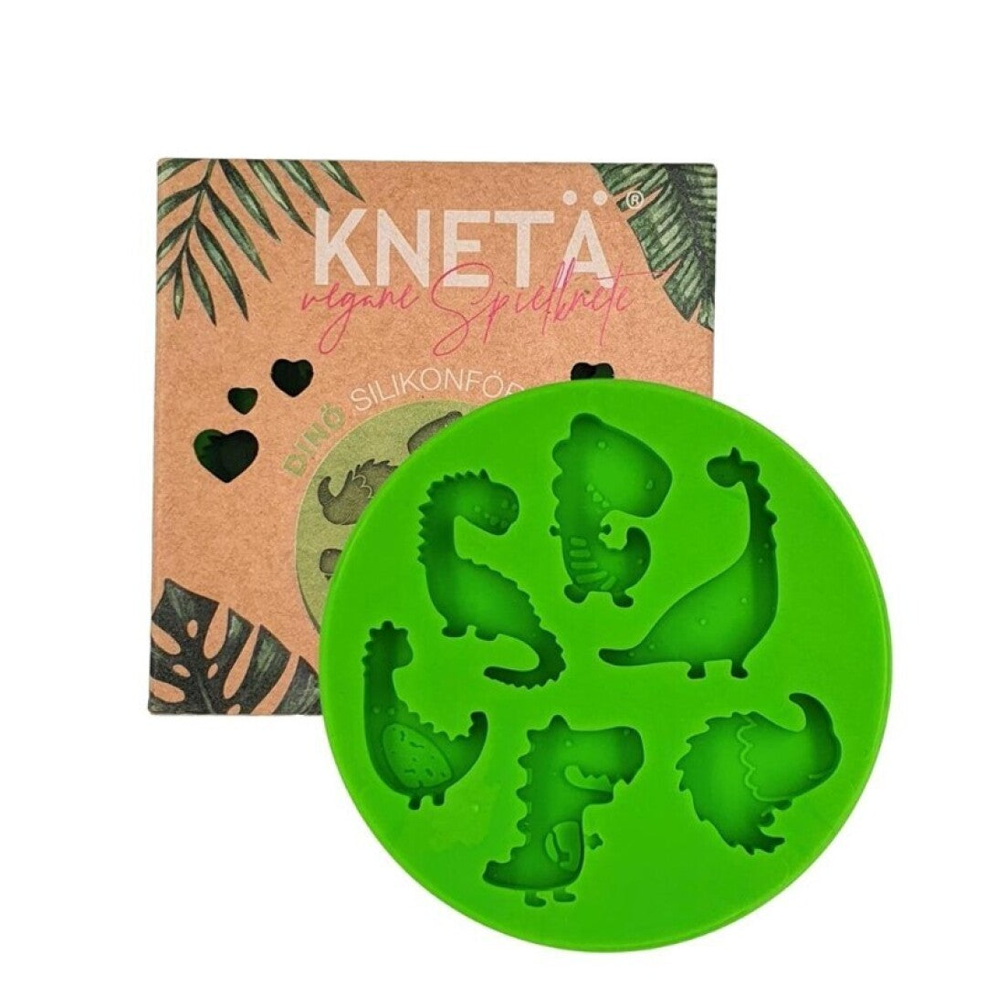 Moule en silicone Kneta – Dino 🦕🟢