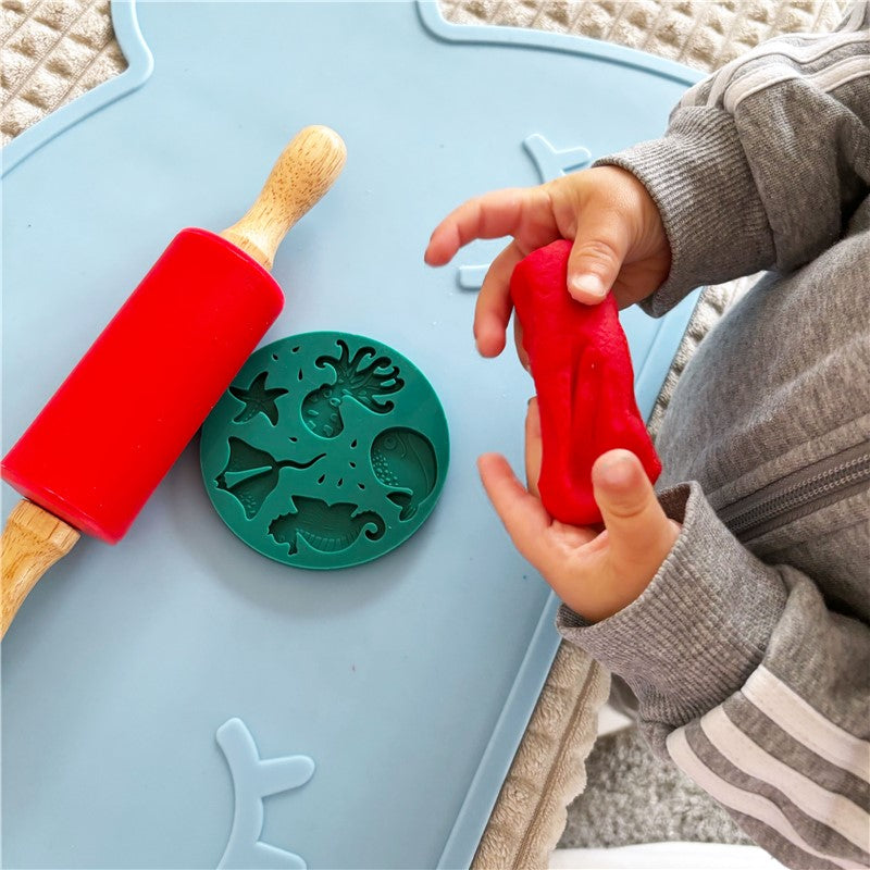 Moule en silicone Kneta – Monde marin 🐠🌊