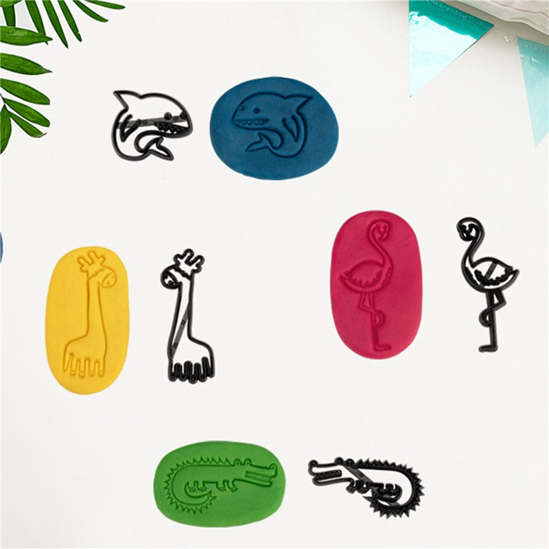 Emporte-pièces 2D Kneta – Zoo Crew 🦒🐊