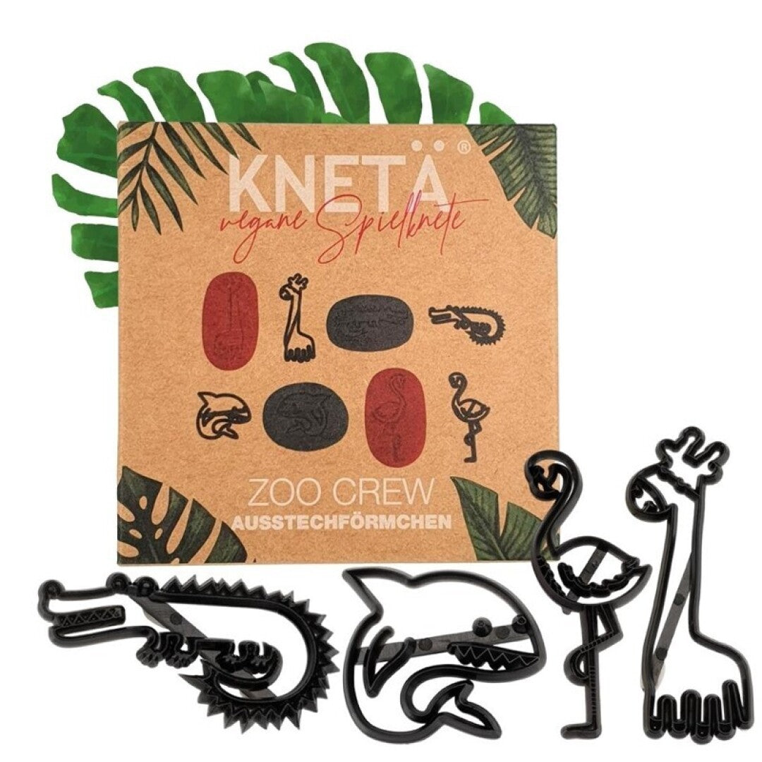 Emporte-pièces 2D Kneta – Zoo Crew 🦒🐊