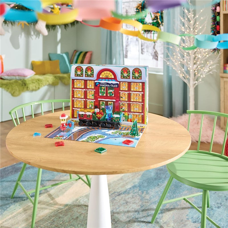 MAGNA-TILES® MicroMAGS – Calendario de Adviento 🎄🧲