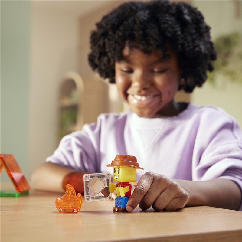 MAGNA-TILES® Camp Out – 16 Piezas 🏕️🧲