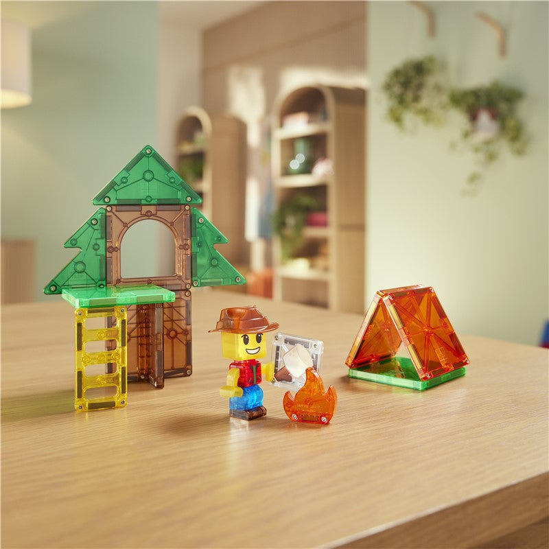 MAGNA-TILES® Camp Out – 16 Piezas 🏕️🧲