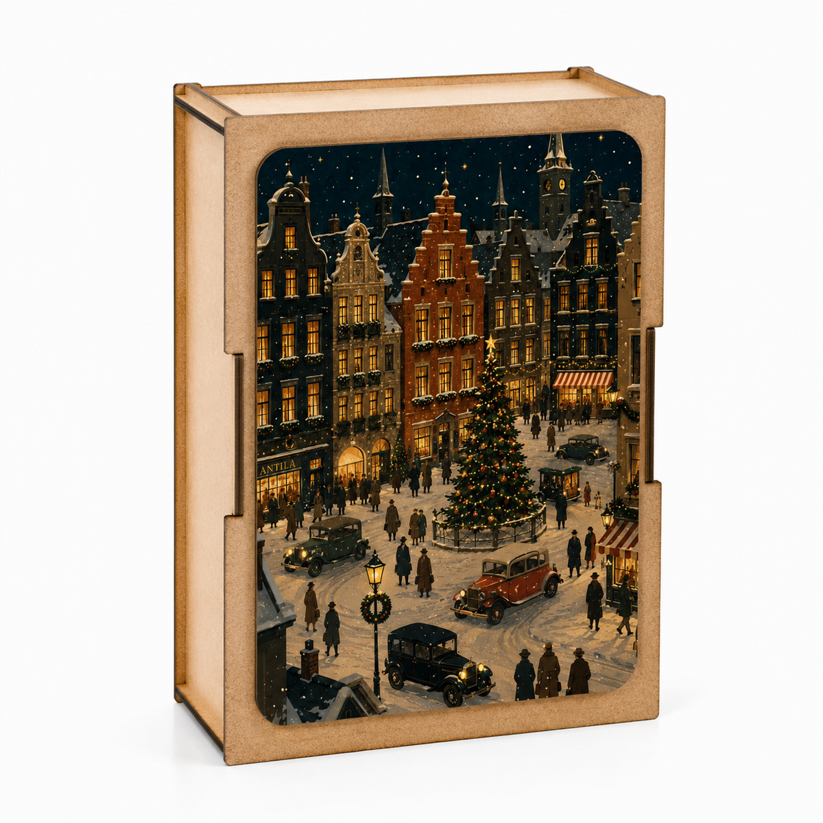 Puzzle Una Plaza Europea Nevada