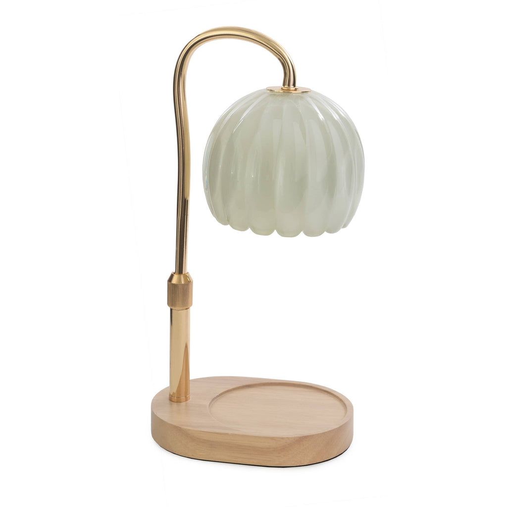 Milk Glass – Lámpara para Velas Aromáticas 35W 🕯️✨