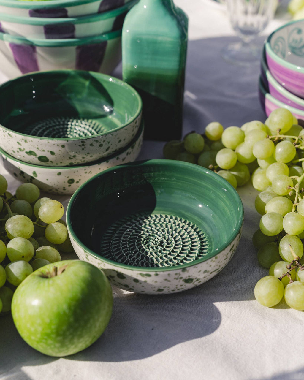 Rallador de Cerámica – Medium Verde Jade 🌿