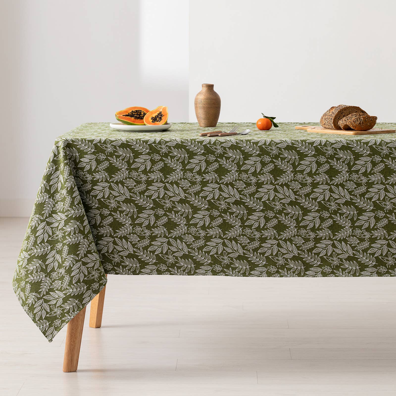 Mantel impermeable jacquard floral JALI 🌿✨