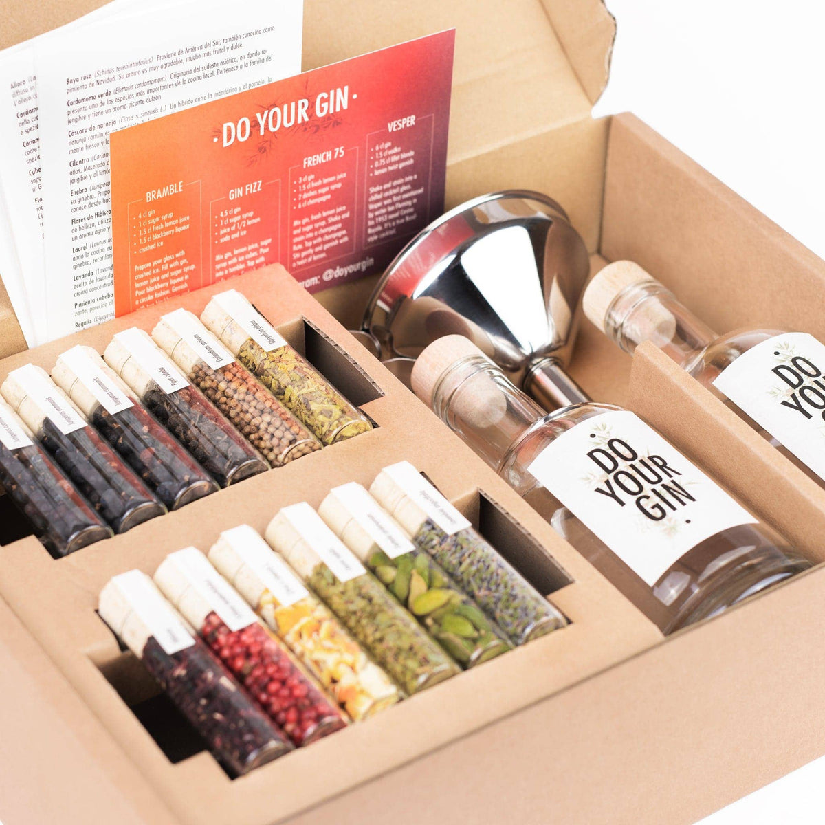 DO YOUR GIN – Kit para Crear tu Propia Ginebra 🍸🌿