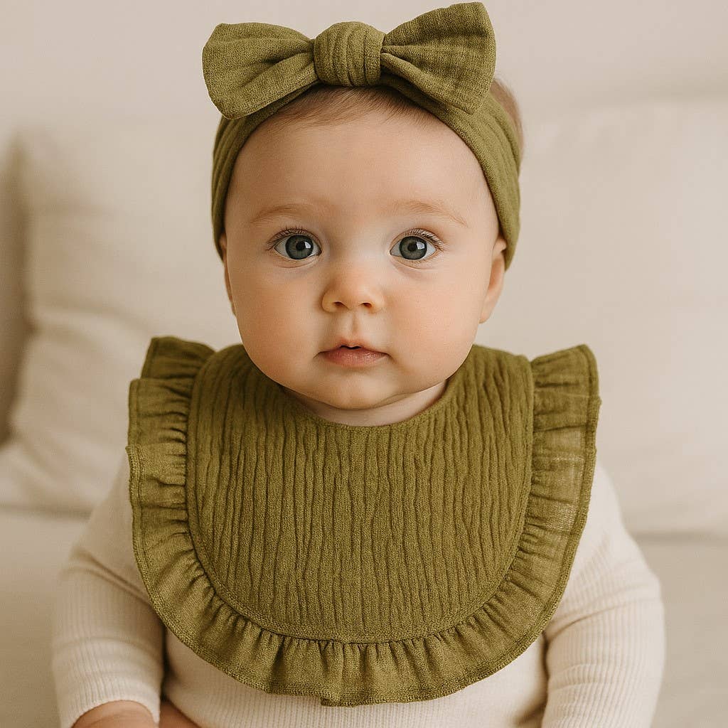 Babero de Algodón Orgánico 🌿👶
