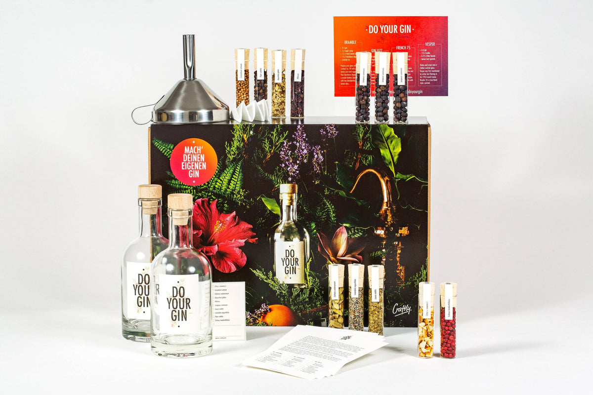 DO YOUR GIN – Kit para Crear tu Propia Ginebra 🍸🌿