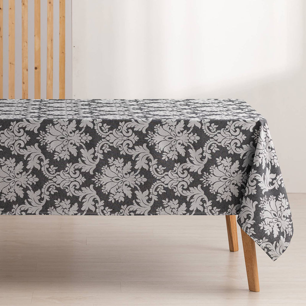 Mantel impermeable jacquard floral DAMA 🌸✨