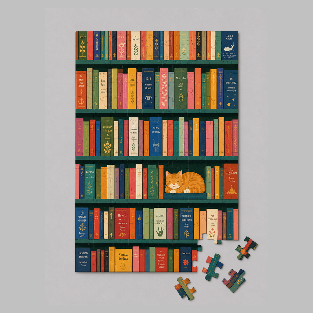 Puzzle Un Rincón de Lectura