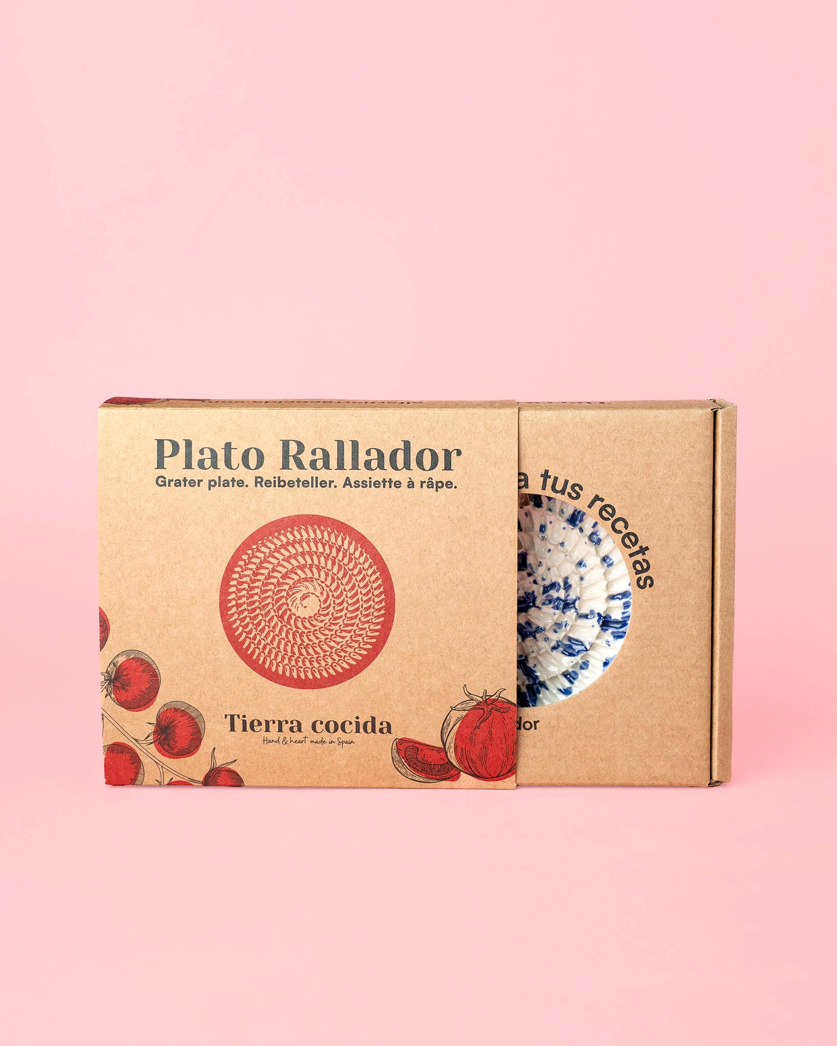 Rallador de Cerámica – Small Rosa & Amarillo Valentina 🌸💛
