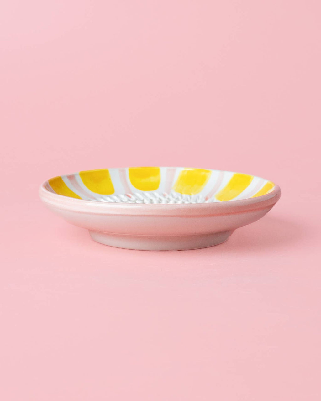 Rallador de Cerámica – Small Rosa & Amarillo Valentina 🌸💛