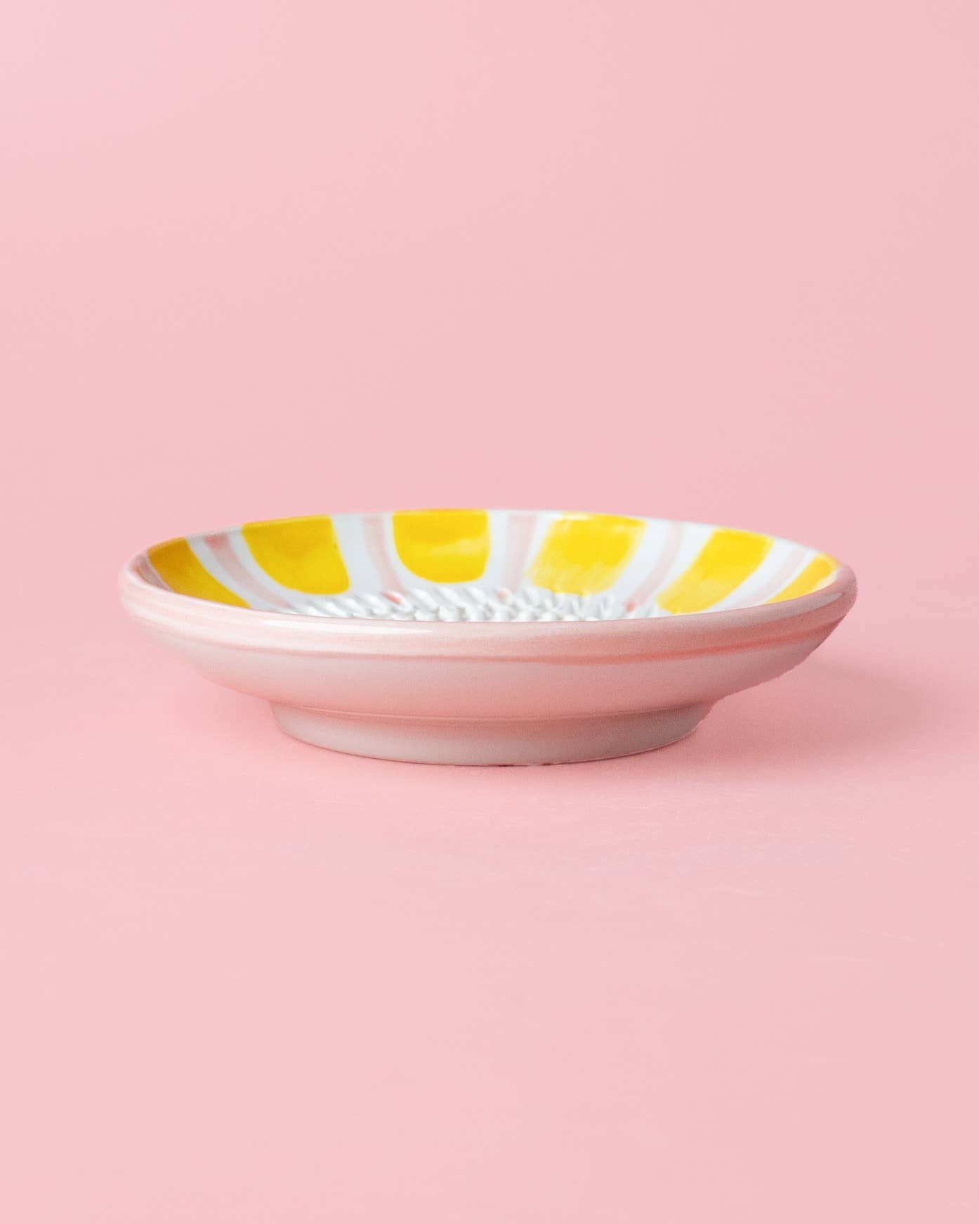 Rallador de Cerámica – Small Rosa & Amarillo Valentina 🌸💛