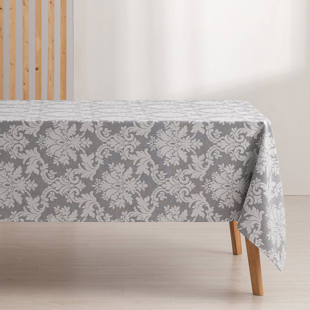Mantel impermeable jacquard floral DAMA 🌸✨