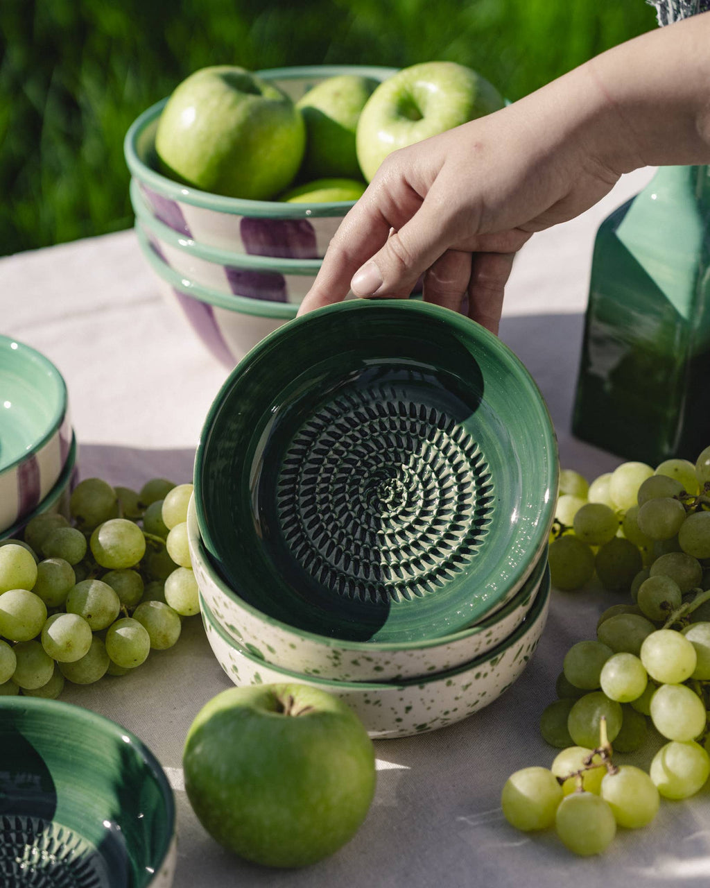 Rallador de Cerámica – Medium Verde Jade 🌿